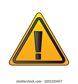 sign board warning alert error symbol
