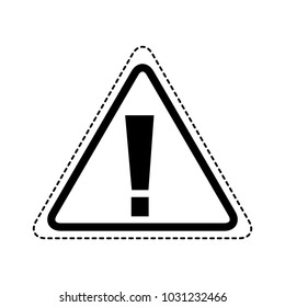 sign board warning alert error symbol