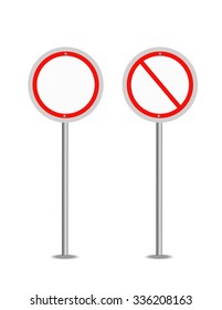 sign bord vector illustration