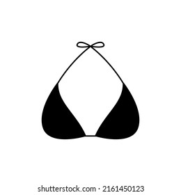 The sign of Bra. Isolated Vector Illustration