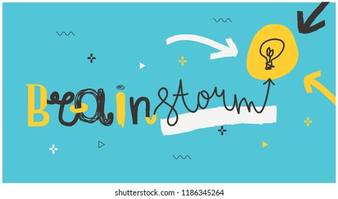 Sign "Brainstorm" for your design.
