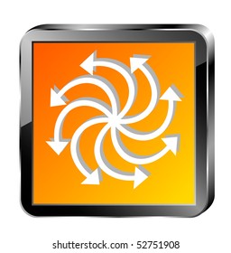 sign button. vector