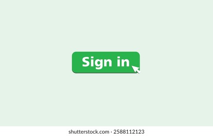 

Sign in button vector illustration for use.