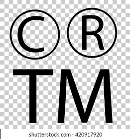 Sign - C R and TM 
