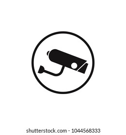 sign camera icon. Element of danger signs icon. Premium quality graphic design icon. Signs and symbols collection icon for websites, web design, mobile app on white background