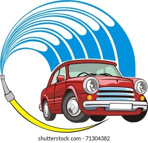  sign a car body washing