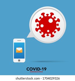 Sign caution coronavirus. Stop coronavirus banner.Vector eps10