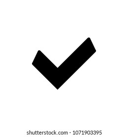 sign checked icon. Element of minimalistic icon for mobile concept and web apps. Signs and symbols collection icon for websites, web design, mobile app on white background