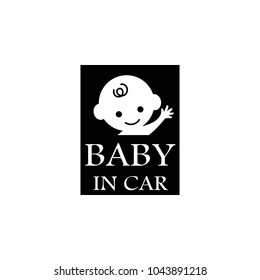 sign child in the car icon. Element of baby icon. Premium quality graphic design. Signs and symbols collection icon for websites, web design, mobile app on white background