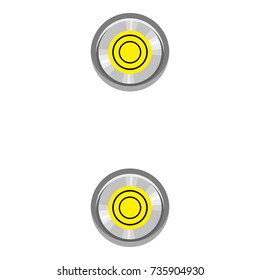 Sign colon ruler icon. Cartoon illustration of sign colon ruler vector icon for web