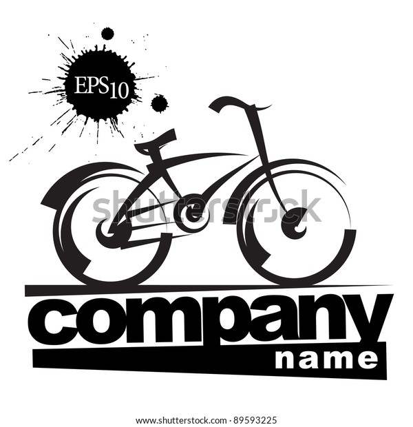 会社に署名します 自転車 フリーハンドの図面 白黒のベクター画像イラスト のベクター画像素材 ロイヤリティフリー