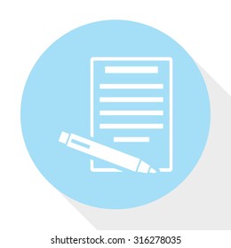 sign contract   icon