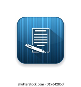 sign contract   icon