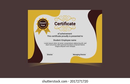 Sign Curve Certificate for award-school-college-industry-bank-NGO-training center and for others