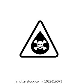 sign danger chemicals icon. Element of warning for mobile concept and web apps. Icon for website design and development, app development. Premium icon on white background