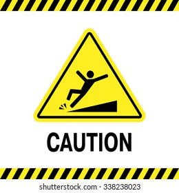 sign of danger of falling