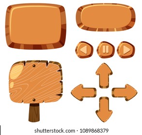 A Sign and Direction Set illustration