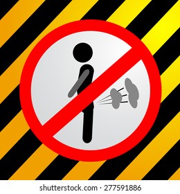 sign, do not fart