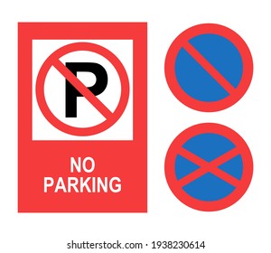 sign of do not park here