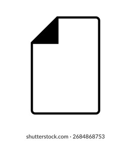 sign documen icon vector consept