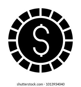 sign dollar cash