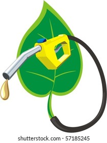 sign of the ecological clean fuel