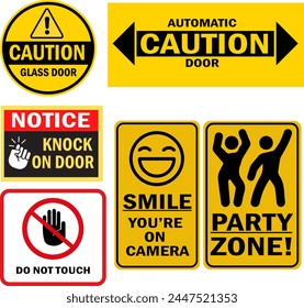sign element design for templates.