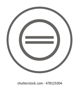 Sign equally   icon.