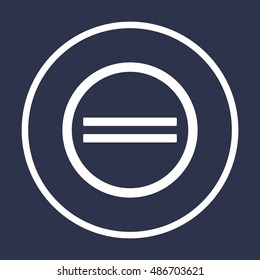 Sign equally   icon.