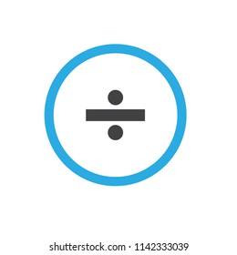 Sign equally icon.Vector illustration