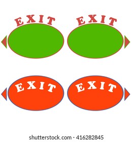 sign exit