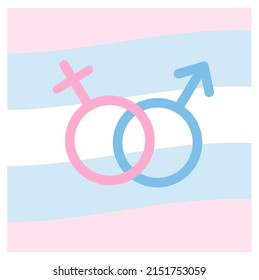 Sign with flag in honor of LGBT Pride Day. Illustration Stop homophobia for the International Day against Homophobia. Vector flat illustration with background. Use as banner, poster, sticker, print