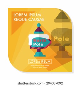 Sign flat icon with long shadow,eps10