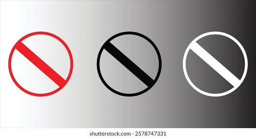 Sign forbidden. Tire symbol icon. Red circle sign stop entry ang slash line isolated on transparent background. Mark prohibited. Tire symbol icon. Mark prohibited.