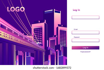 Sign up sign in form