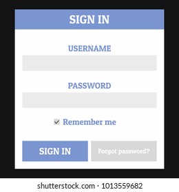 Sign form icon. Flat illustration of sign form vector icon for web