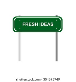Sign fresh ideas