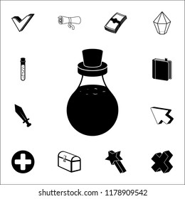 sign in the game elixir icon. Game icons universal set for web and mobile on white background