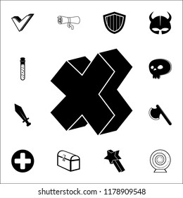sign in the game increase points icon. Game icons universal set for web and mobile on white background