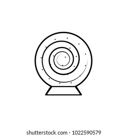 sign in the game magic ball icon. Element of computer games for mobile concept and web apps. Icon for website design and development, app development. Premium icon on white background