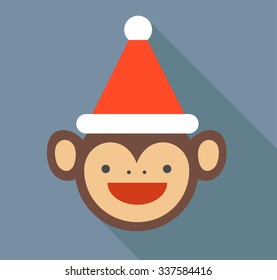Sign happy monkey new year 2016