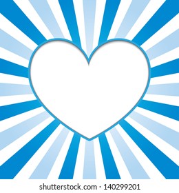 sign of heart. icon. eps10