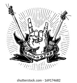 Sign of the horns