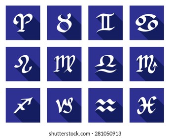 Sign Horoscope Shadow Stock Vector (Royalty Free) 281050913 | Shutterstock