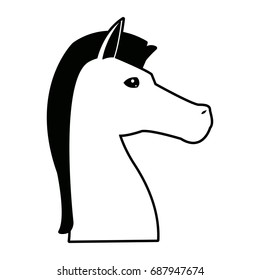 sign horse of chess piece game strategy