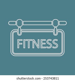 Sign icon. 