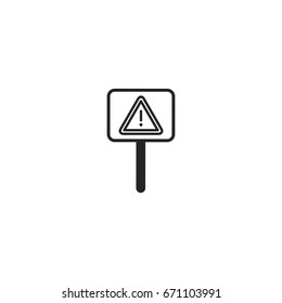 sign icon. sign design