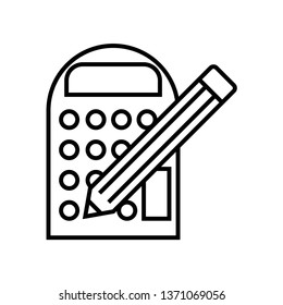sign icon isolated on white background, vector illustration