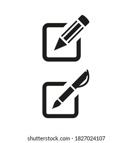 Sign up icon on white background.