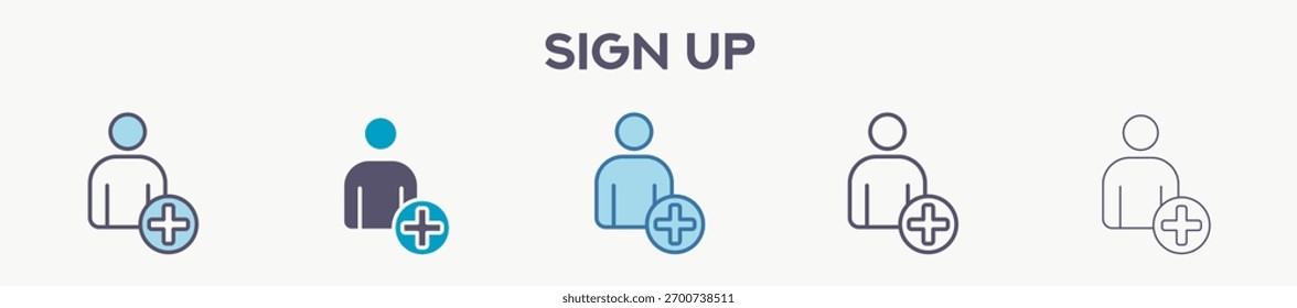 Registrarse Icon Pack para Diseño gráfico - Multi Styles